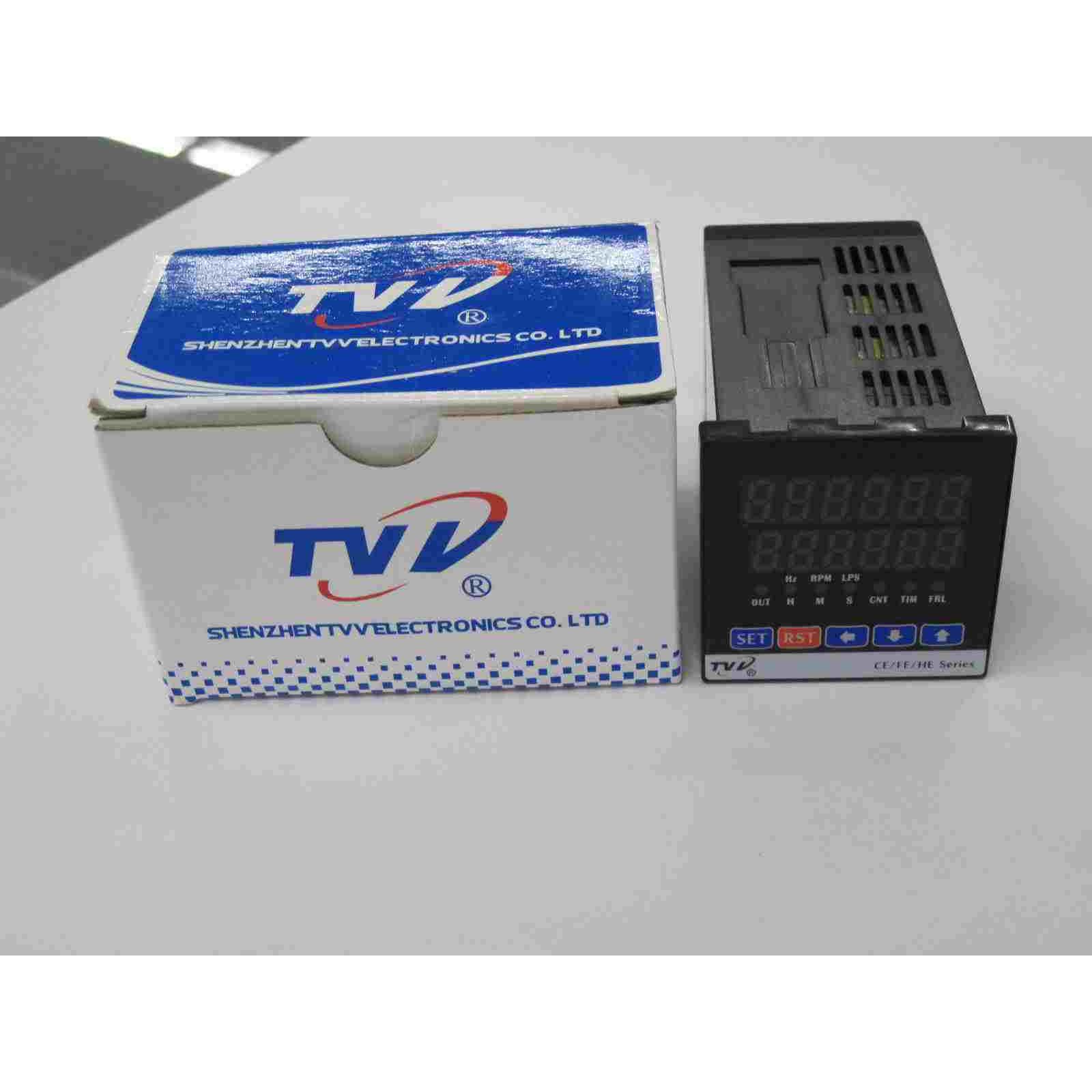 全新台湾原装TVV计数器计时器 转速表带输出智能计数器 CE4-P61A