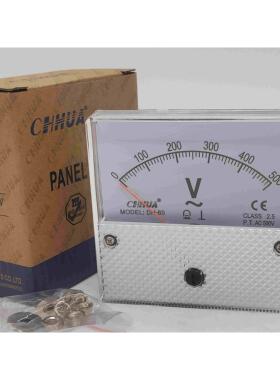 原装CHHUA华伟仪表DH-80指针式 电压表 伏数表 全系列 尺寸80*80