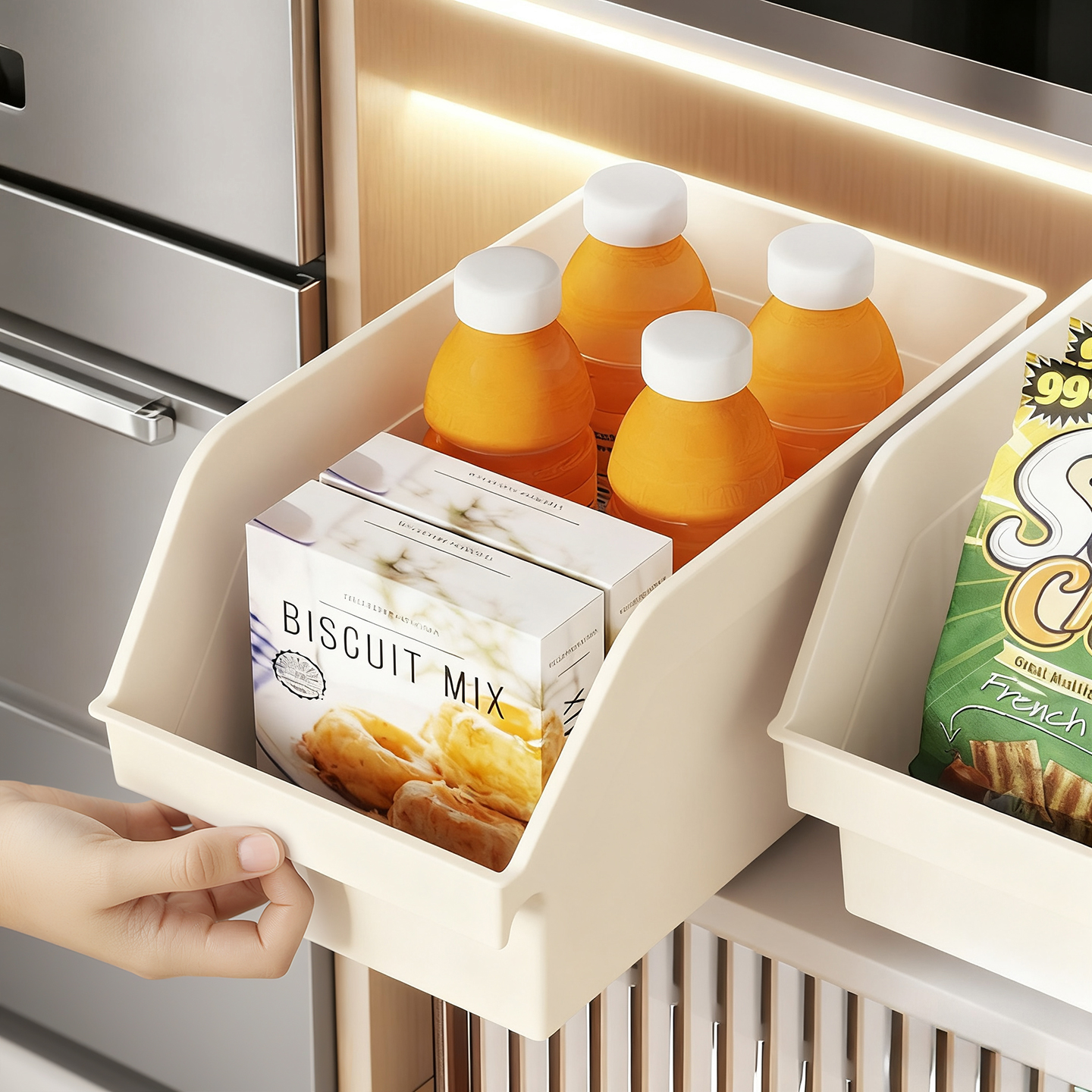 厨房橱柜下水槽收纳筐