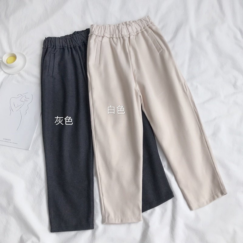 2019早秋季新款超火cec裤子女宽松直筒显瘦阔腿九分裤网红休闲裤|msdalam kategori mod main/animasi/Zhou Bian/cos/permainan papan, kostum cosplay/props/perkhidmatan, Wanita Cosplay - dari Buy2taobao.com untuk memberikan perkhidmatan ejen Taobao profesional membeli