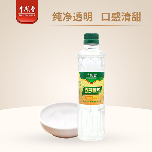 千凤香麦芽糖浆280g糖水饴糖糖稀