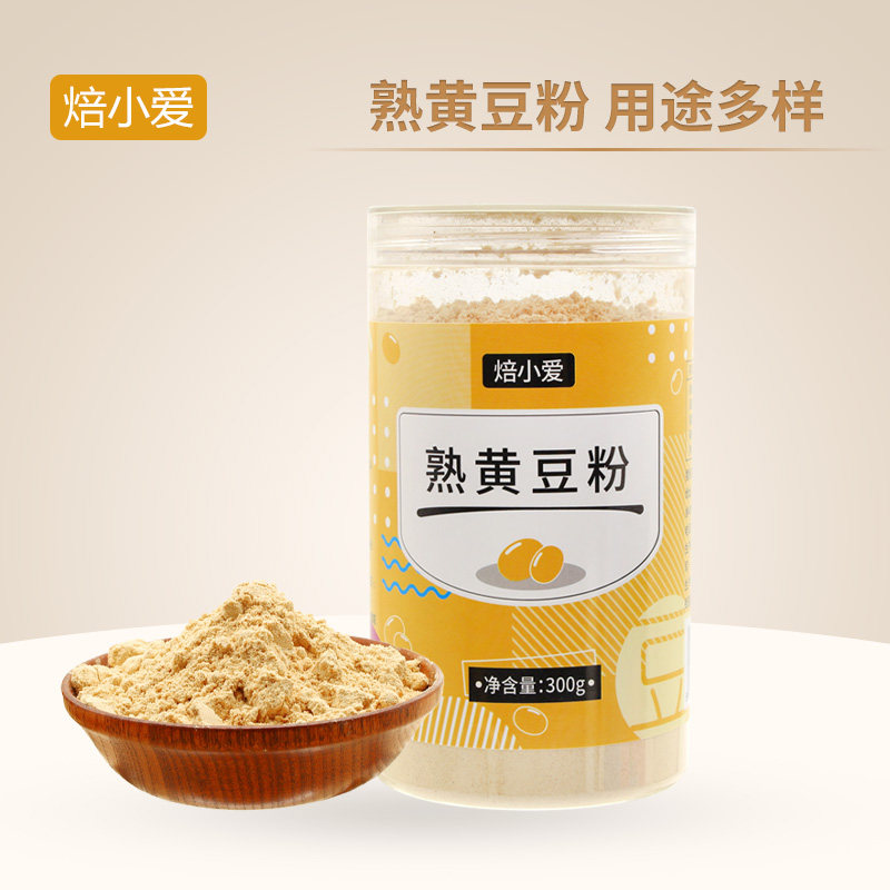熟黄豆粉驴打滚面即食纯面粉图片