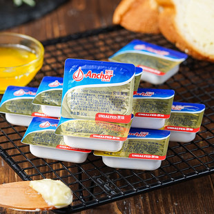 安佳黄油10g*32粒装进口烘焙动物专用家用棉花糖煎牛排烘培小包装