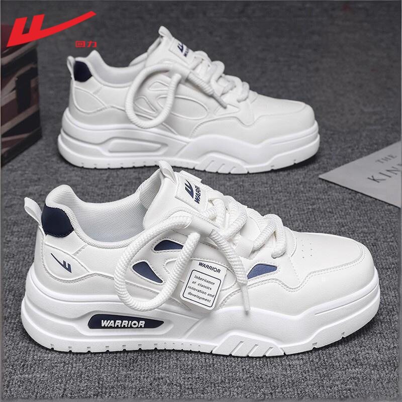 回力鞋子男鞋小白鞋新款春季百搭潮流厚底增高休闲运动板鞋男款ZM