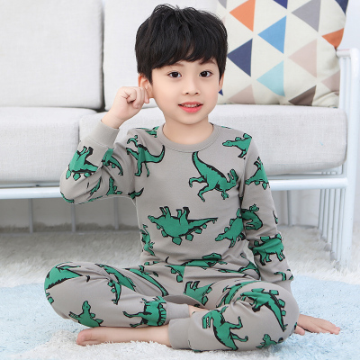 男童秋衣秋裤纯棉贴身保暖内衣薄