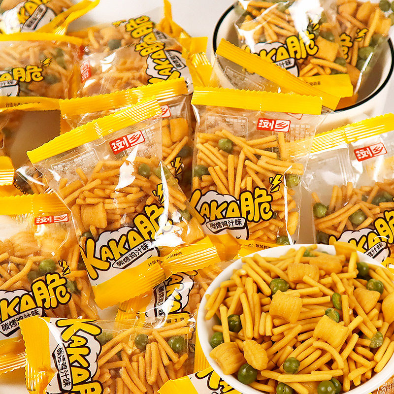 浏乡薯条虾条儿童大礼包怀旧小零食休闲小吃健康食品薯片大全网红