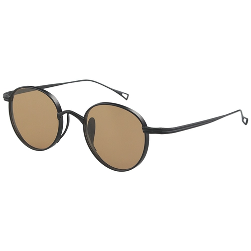 Металлические солнцезащитные очки, ретро желтый чай, мужской стиль