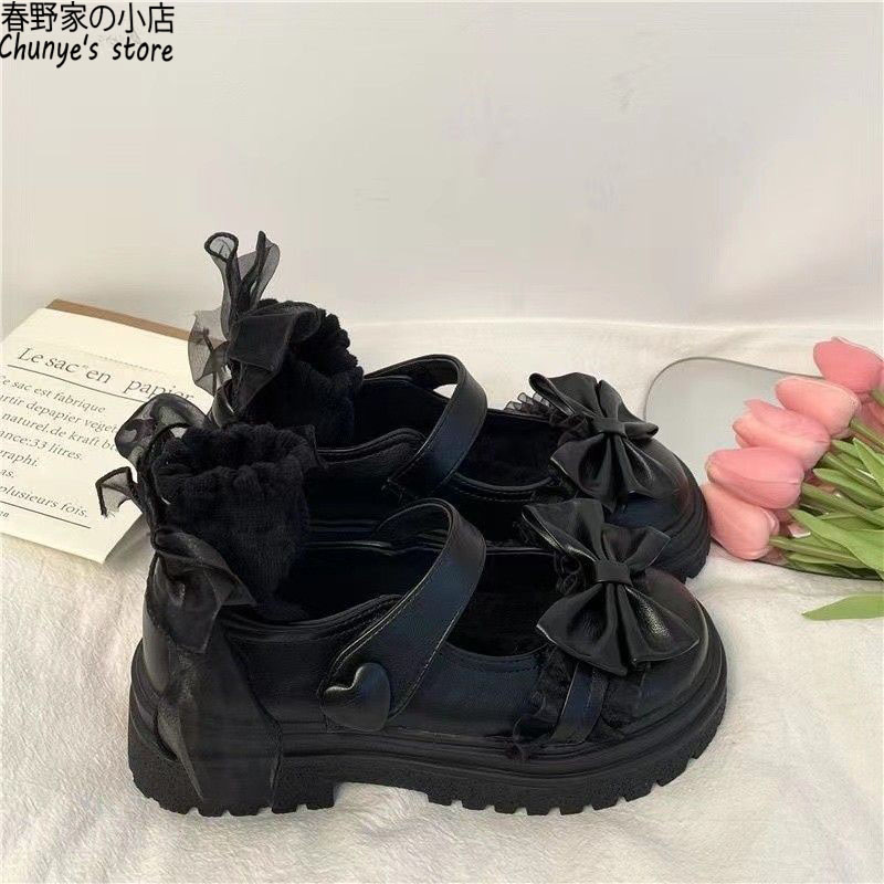 玛丽珍小皮鞋女2025新款春野家