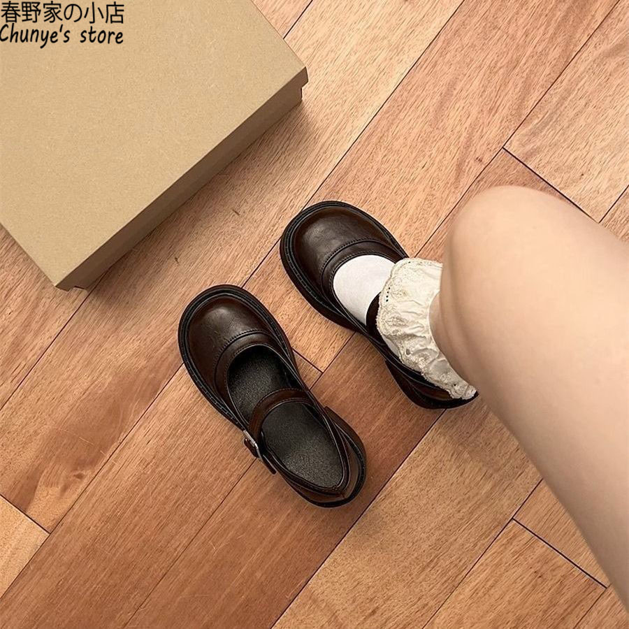 原创正品女鞋春野家小皮鞋