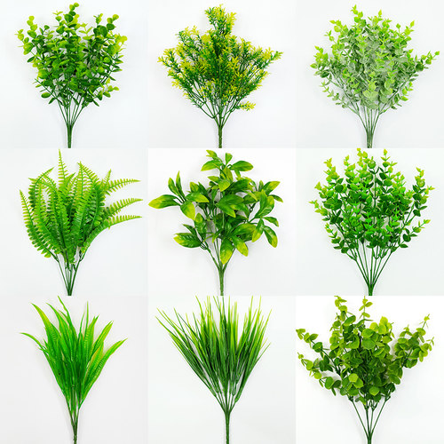 仿真绿植塑料花草客厅背景植物