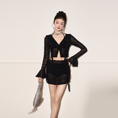 微风假日分体泳衣女四件套性感遮肉显瘦显白度假泡温泉度假比基尼