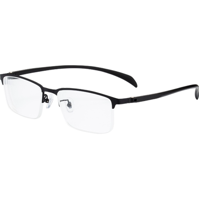 水晶近视眼镜男士高清舒适可定制