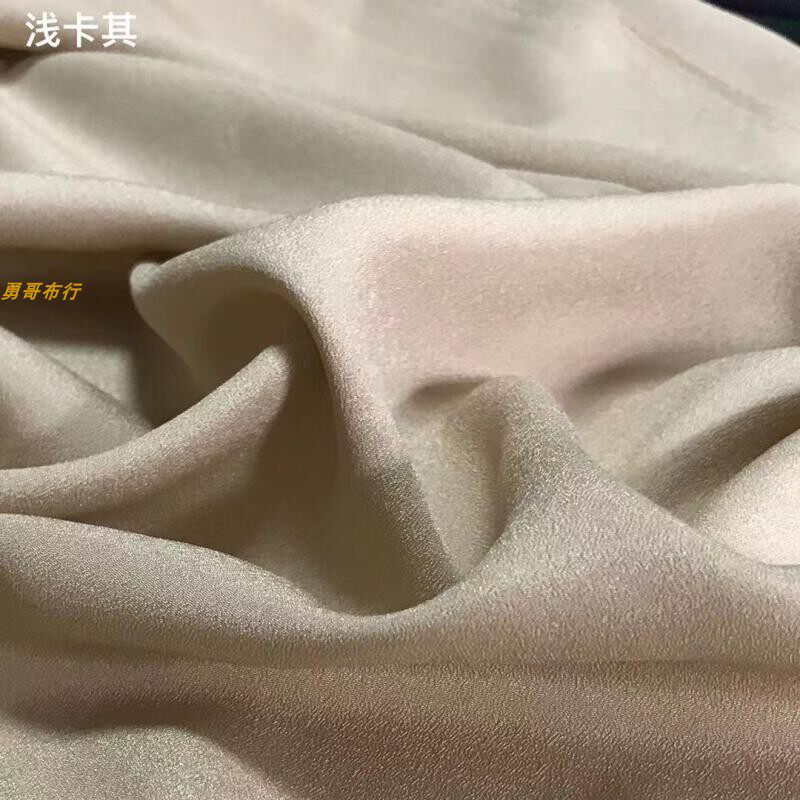 Double Zou Huayao fabric, sour and spicy, pearlescent, elastic and non-transparent chiffon, cool summer dress, shirt, ancient costume and Hanfu fabric thumbnail 8