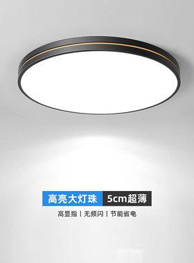 LED吸顶灯简约现代客厅主卧室餐厅房间阳台2024新款全屋套餐灯具