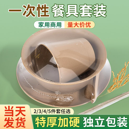 一次性餐具套装特厚食品级