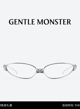【新年礼物】【BOLD系列】FUSE银色金属猫眼光学镜GENTLE MONSTER