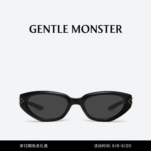 DUNS复古猫眼潮流太阳镜前卫男女防晒防紫外线墨镜GENTLE MONSTER