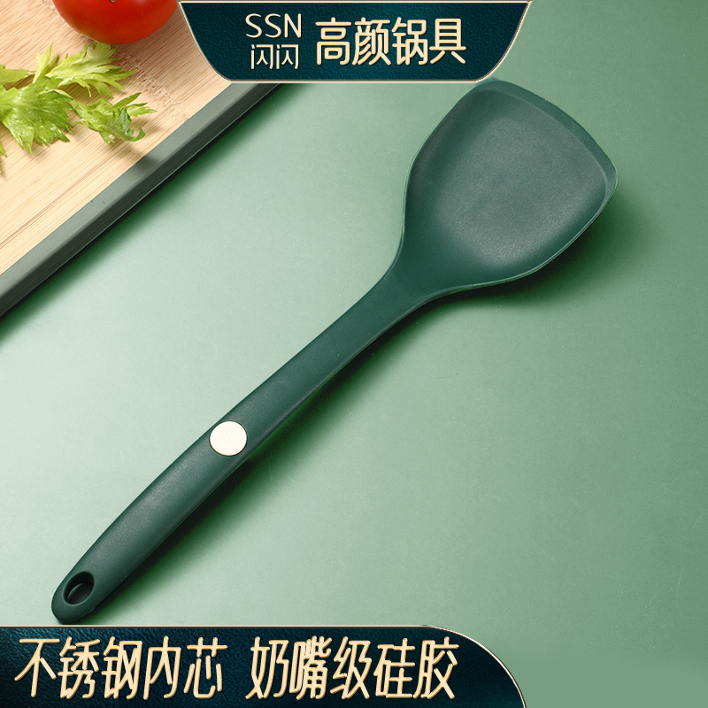 閃閃軟硅膠鍋鏟不傷鍋家用耐高溫
