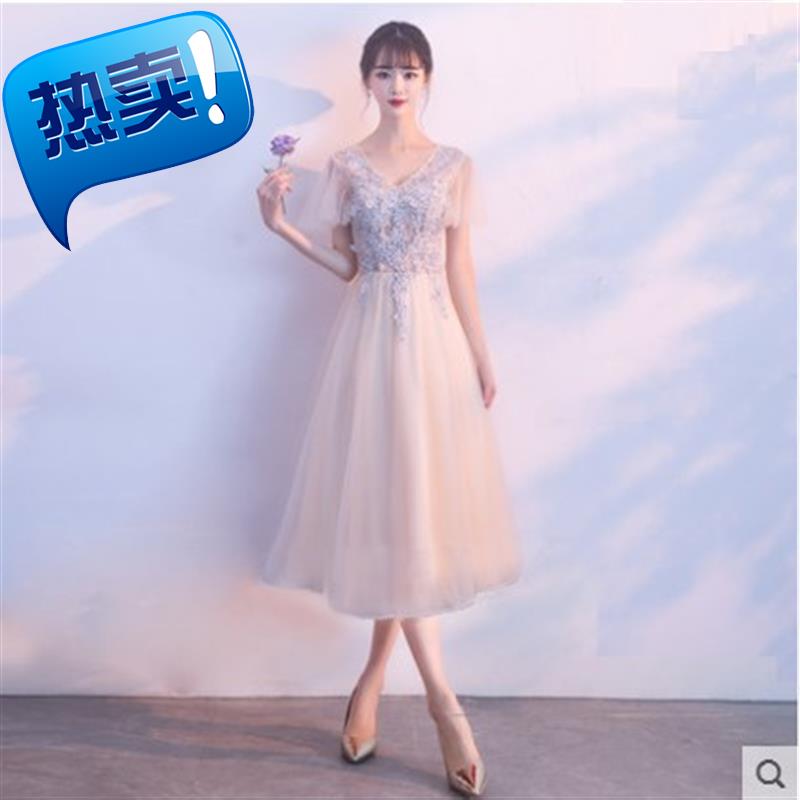 洋装毕业晚会伴娘服晚礼服秋冬66韩版优雅出席宴会的裙子年 85911在类目 女装/女士精品, 婚纱/旗袍/礼服, 礼服/晚装中 - 来自Buy2taobao.com提供专业的淘宝代购服务
