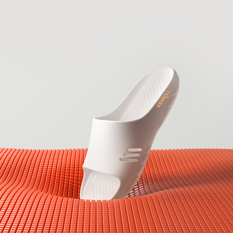 科柔浴室防滑拖鞋厚底居家eva