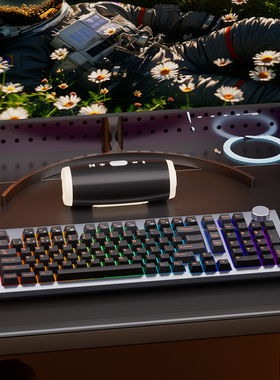 贱驴R2 2.0铝坨坨机械键盘三模无线98配列Gasket结构客制化RGB