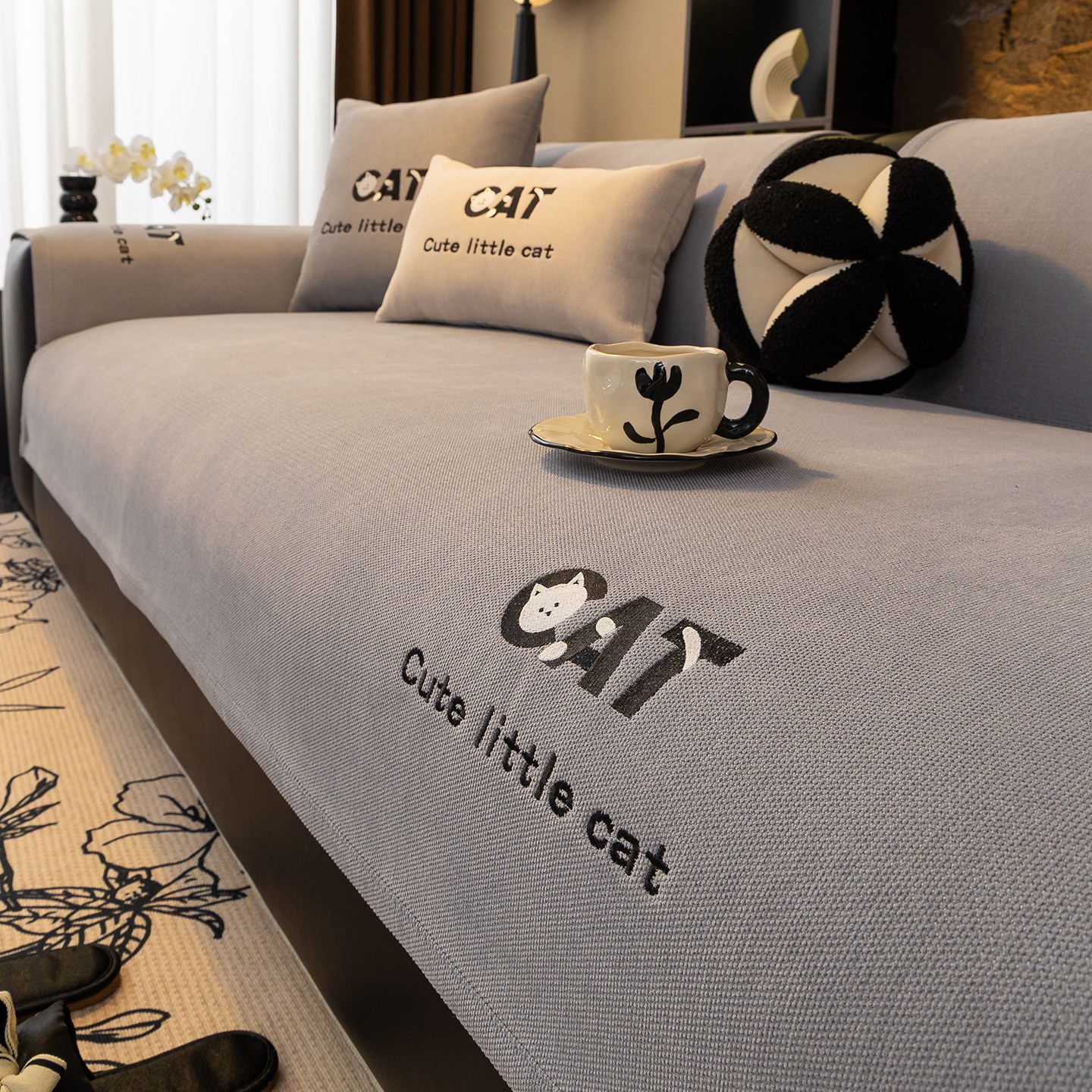 四季通用雪尼尔沙发垫2025新款