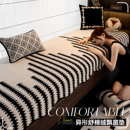 加厚毛绒飘窗垫2025新款 窗台阳台垫轻奢高级感可拆洗防滑坐垫定制