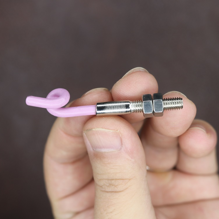 陶瓷猪尾巴圈耐磨过线陶瓷钩瓷圈陶瓷直径M4螺纹直径M5长度56mm,五金/工具,其他机械五金,淘宝优惠券,粉丝福利购,淘宝优惠卷