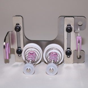 陶瓷张力器双线夹 毛织机纺织机改装件 专为铜丝倒线倒丝设计新款