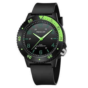 防水指针手表男初高中学生潮流大气青少年儿童小学生男孩防摔橡胶