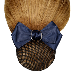 新款职业头花发饰发夹 护士酒店员工盘发网套 服务员工作隐形网兜