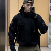 GUNCHILL户外战术软壳夹克外套男秋军事风登山作战服机车骑行夹克