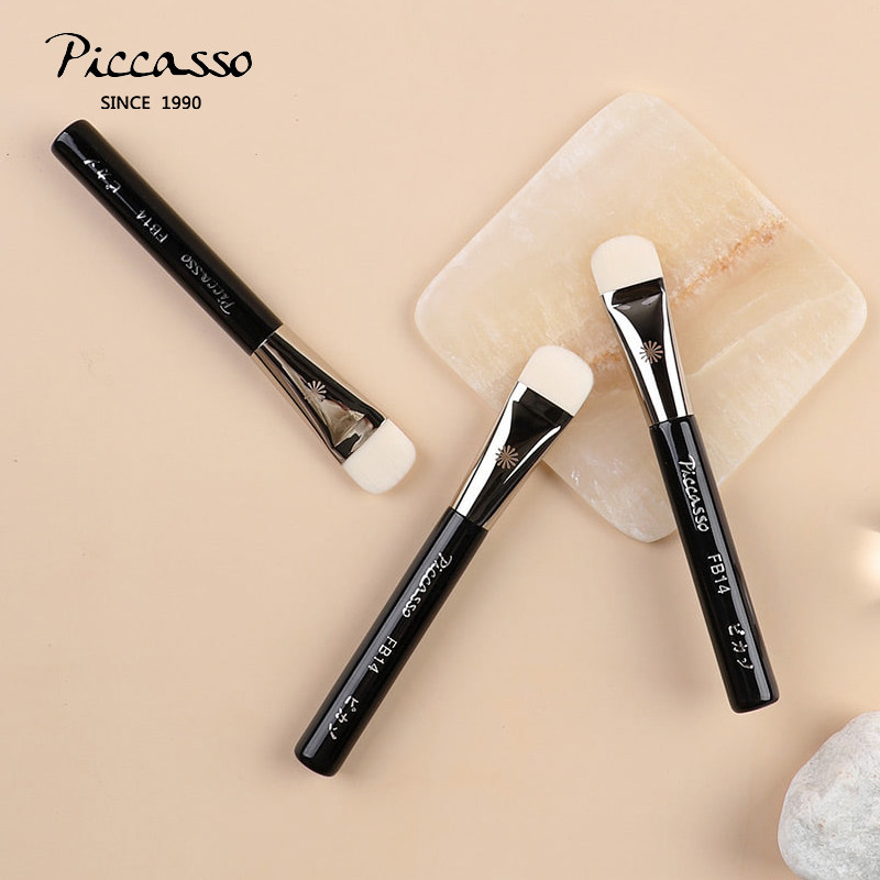韩国piccassoFB14粉底刷人造毛刷毛细腻柔软有弹性打造服帖妆容