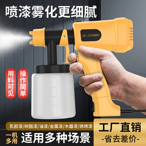 VECTECH高雾化精准控量手动油漆喷漆枪乳胶漆喷涂机电动喷漆枪