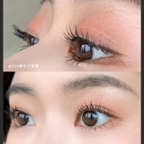 Гелласные ресницы в дневом креме, ресницы фиксированный жидкость против отжима, нелегко размазывать, натуральные тонкие длинные кудри, прозрачные корни