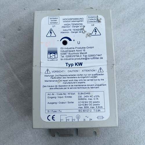 议价ISI Typ KW ELBAZ0455 高压发生器 静电除可维修