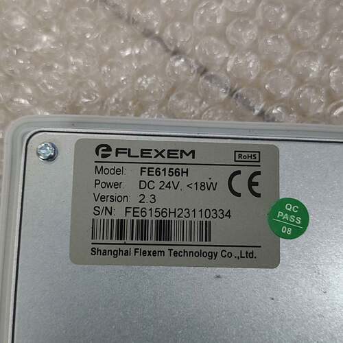 议价Flexem繁易触摸屏 FE6156H，DC24V供电，功耗可维修