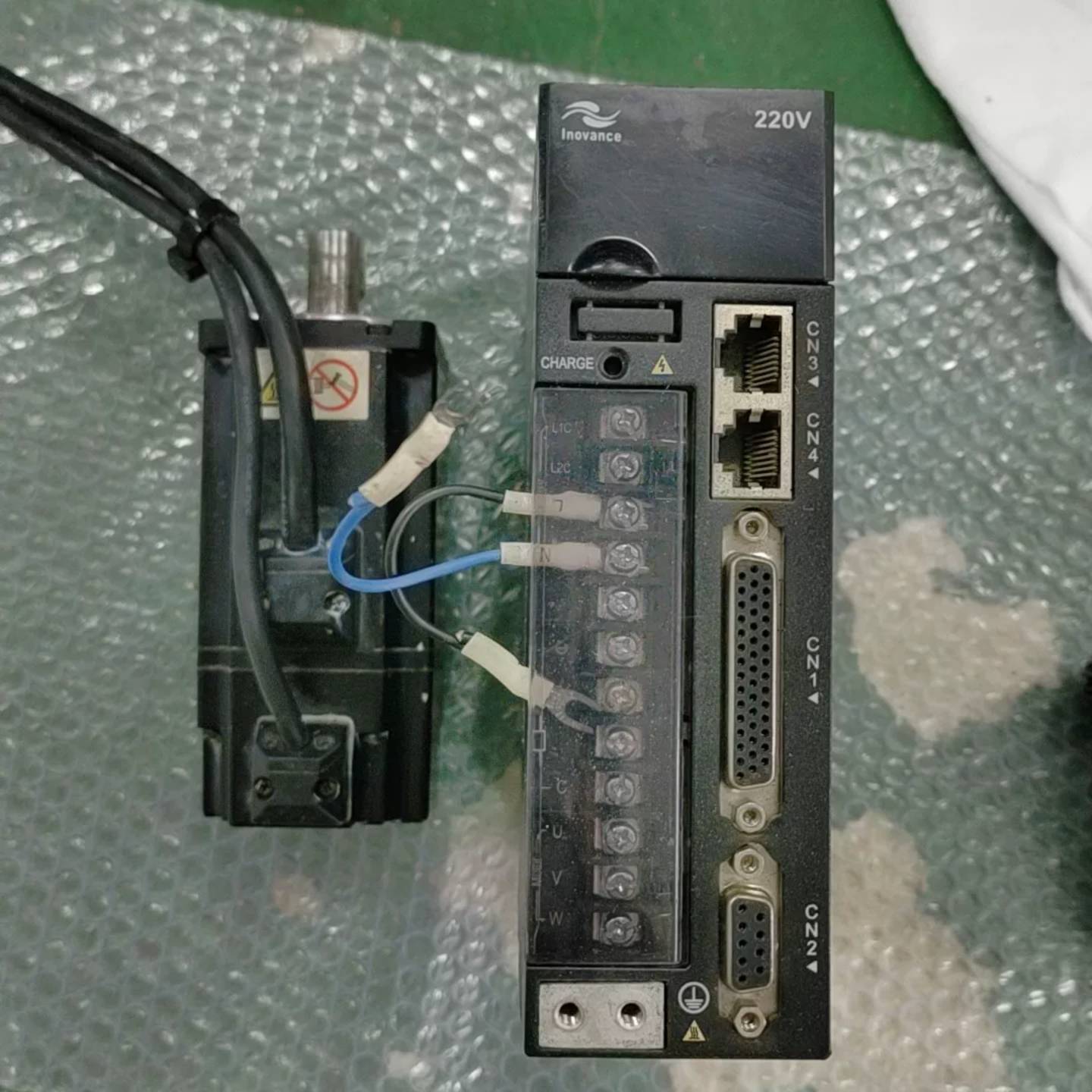 议价汇川伺服驱动器 IS620PS2R8I，400W，220V输可维修翻新