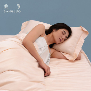 真丝枕套一对』桑罗深睡真丝枕套透气不闷汗双面100%桑蚕丝助睡眠
