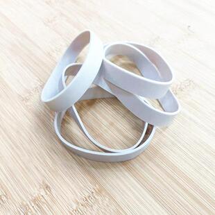 矽胶圈橡皮筋黑色灰色墨绿色周长200毫米弹性好捆绑收纳整理B5款