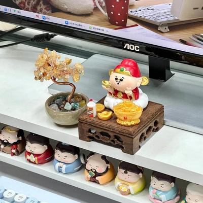各路神仙摆件五路财神爷欢喜福气14位玄学贡品月老办公桌装饰礼物