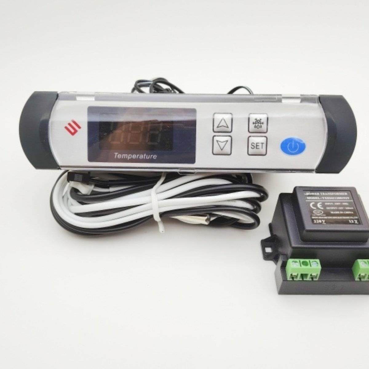 尚方SF-574蓝屏显示温控器冷库冷柜展示柜微电脑温度控制器温控仪,五金/工具,温控仪,淘宝优惠券,粉丝福利购,淘宝优惠卷