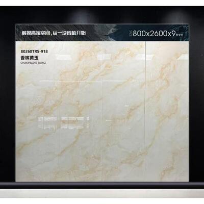 800x2600岩板电视背景墙瓷砖客厅大板连纹简约轻奢电视墙台面定制