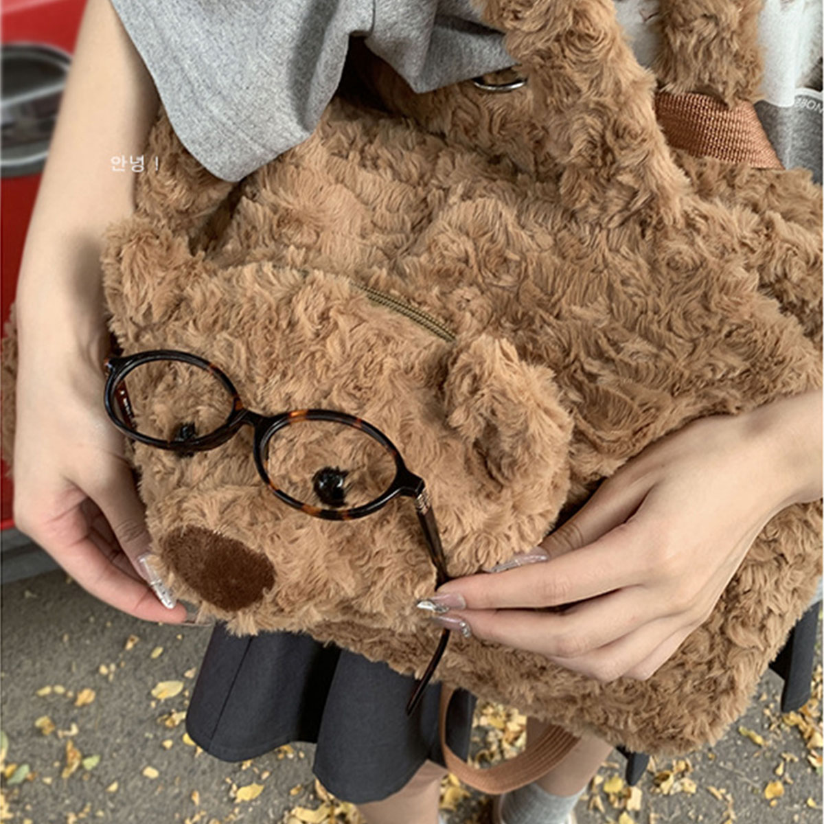 卡通毛绒包包学生可爱小熊玩偶