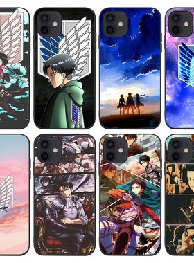 适用iPhone13苹果12/xs自由之翼进击的巨人手机壳Attack on Titan