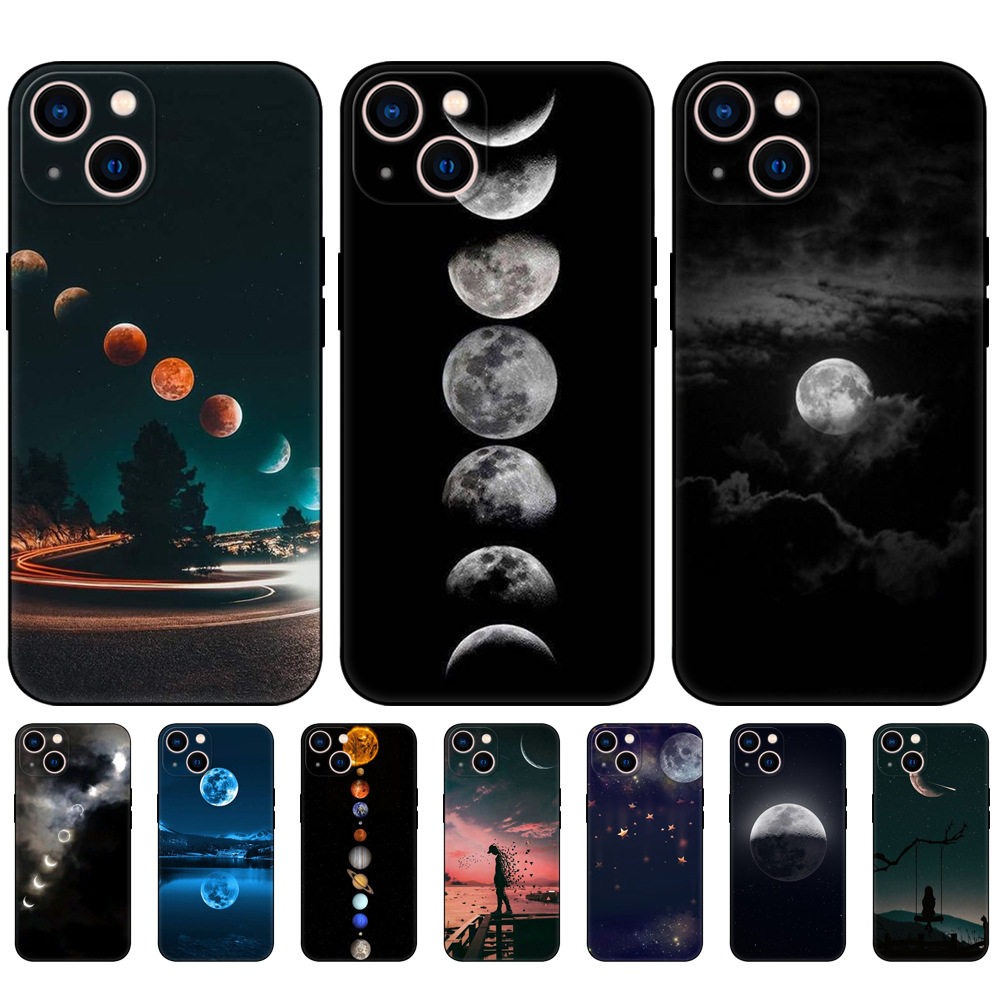 苹果17air月球星球宇宙星空16plus手机壳15套适用于iPhone14promax phone case