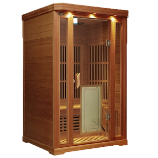 Sauna Doctor/桑博士红雪松远红外光波干蒸桑拿浴箱双家用汗蒸房