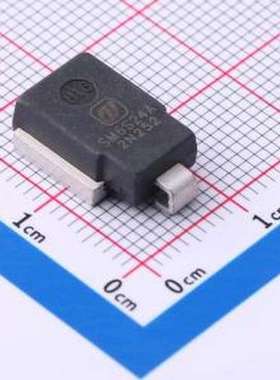 SM6S24A 静电和浪涌保护(TVS/ESD) 单向TVS 24V截止 118A峰值脉冲