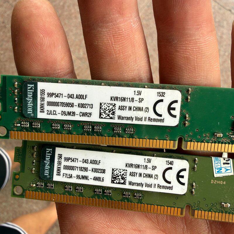 议价-出2根 金士顿DDR3 8G内存条 KVR16N11/8-S-可维修
