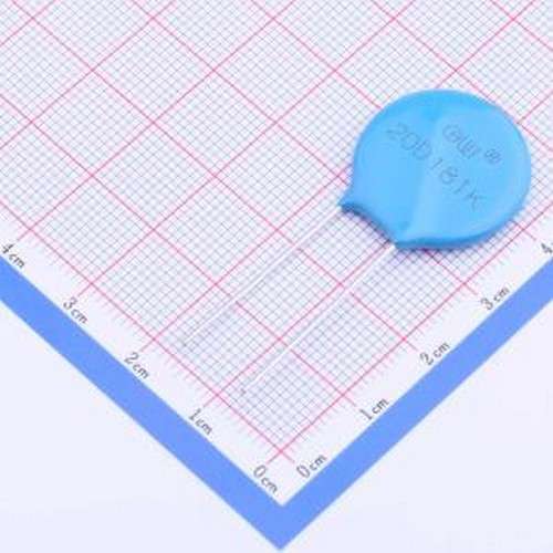 RM20D181KD1IECW0 压敏电阻 钳位电压300V 85焦耳 插件压敏电阻